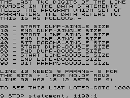 Running screen
