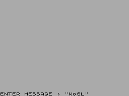 Running screen