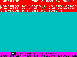 Running screen