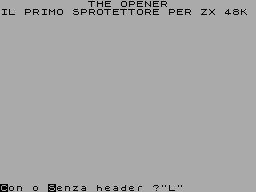 Running screen