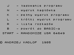 Running screen