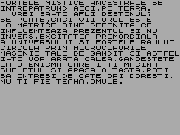 Running screen