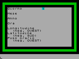 Running screen