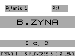 Running screen