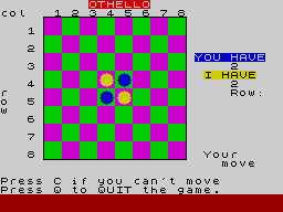 Running screen