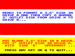 Running screen