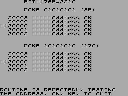 Running screen