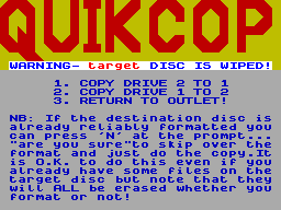 Running screen