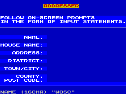 Running screen