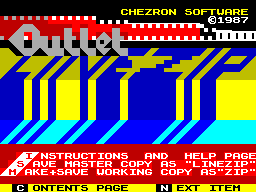 Running screen