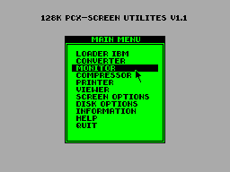Running screen