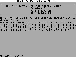 Running screen