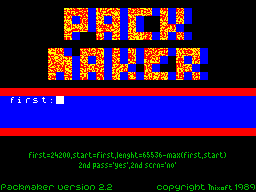 Running screen