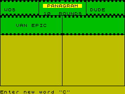 Running screen