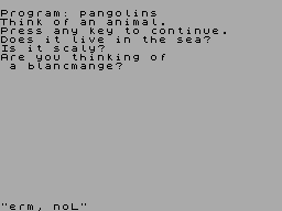 Running screen