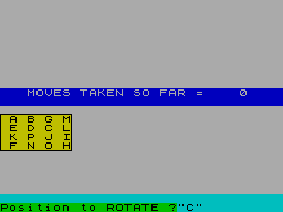 Running screen