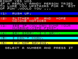 Running screen