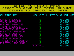 Running screen