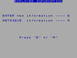 Running screen