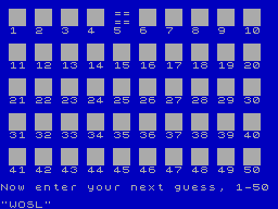 Running screen