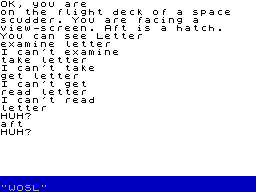 Running screen