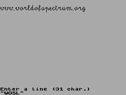 Running screen