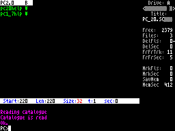 Running screen