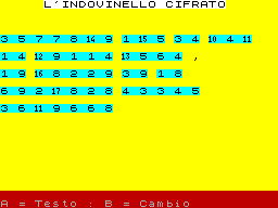Running screen