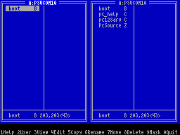 Running screen