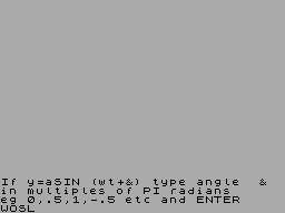 Running screen