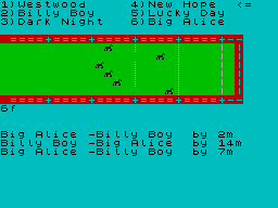 Running screen