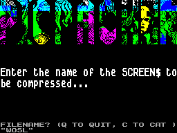 Running screen