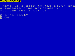 Running screen