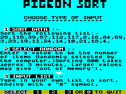 Running screen