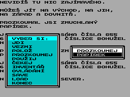 Running screen