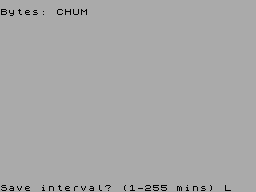 Running screen
