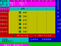 Running screen