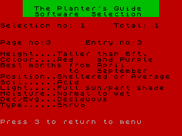 Running screen