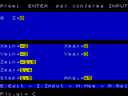 Running screen