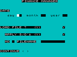 Running screen