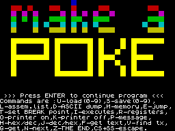 Running screen