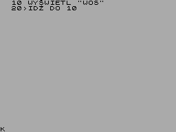 Running screen