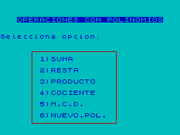 Running screen