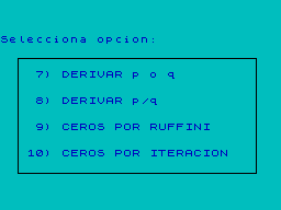 Running screen