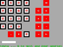 Running screen