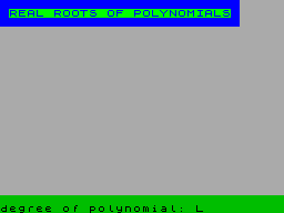 Running screen