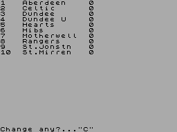 Running screen