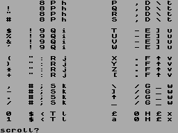Running screen