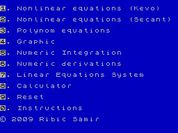 Running screen