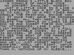Running screen